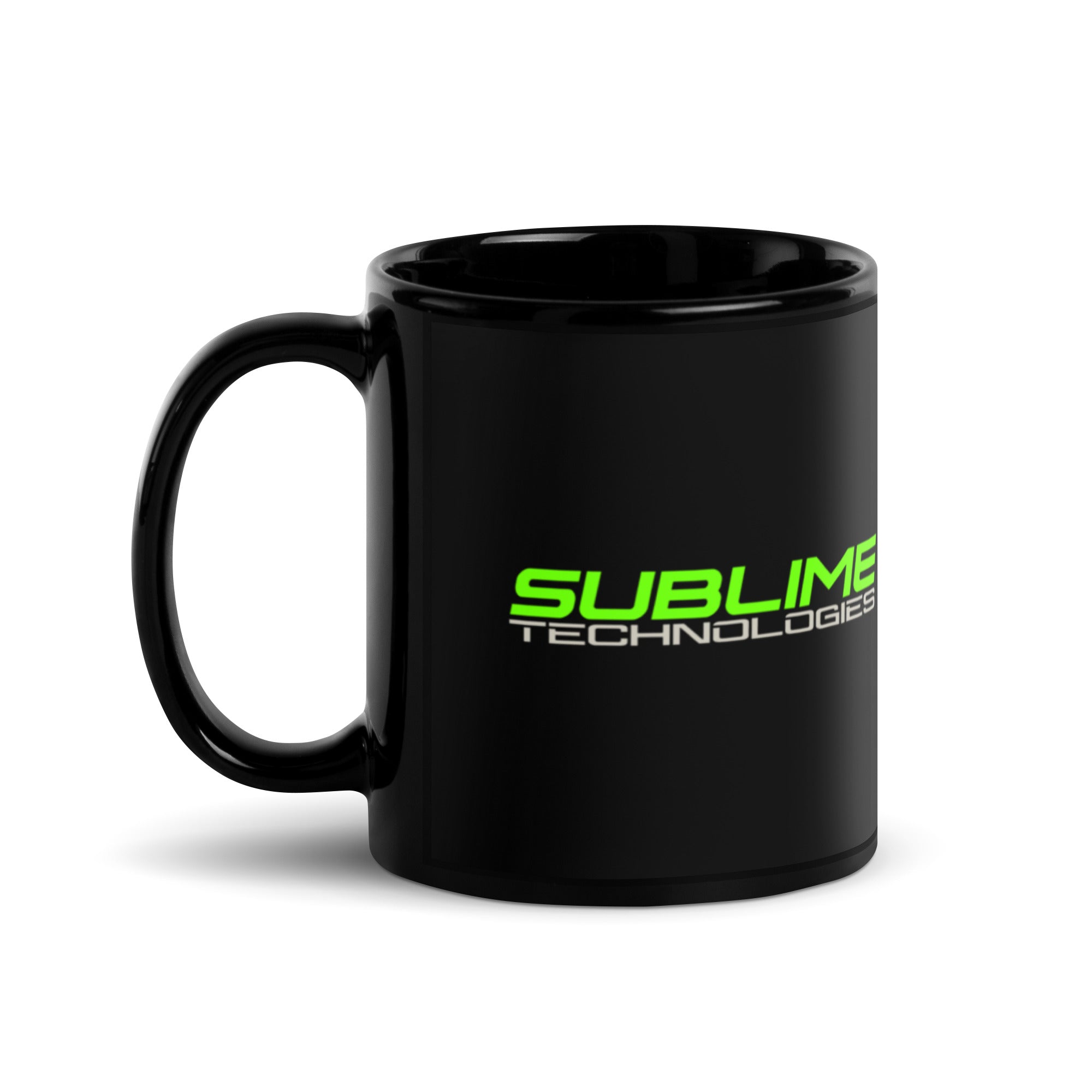Black Glossy Mug