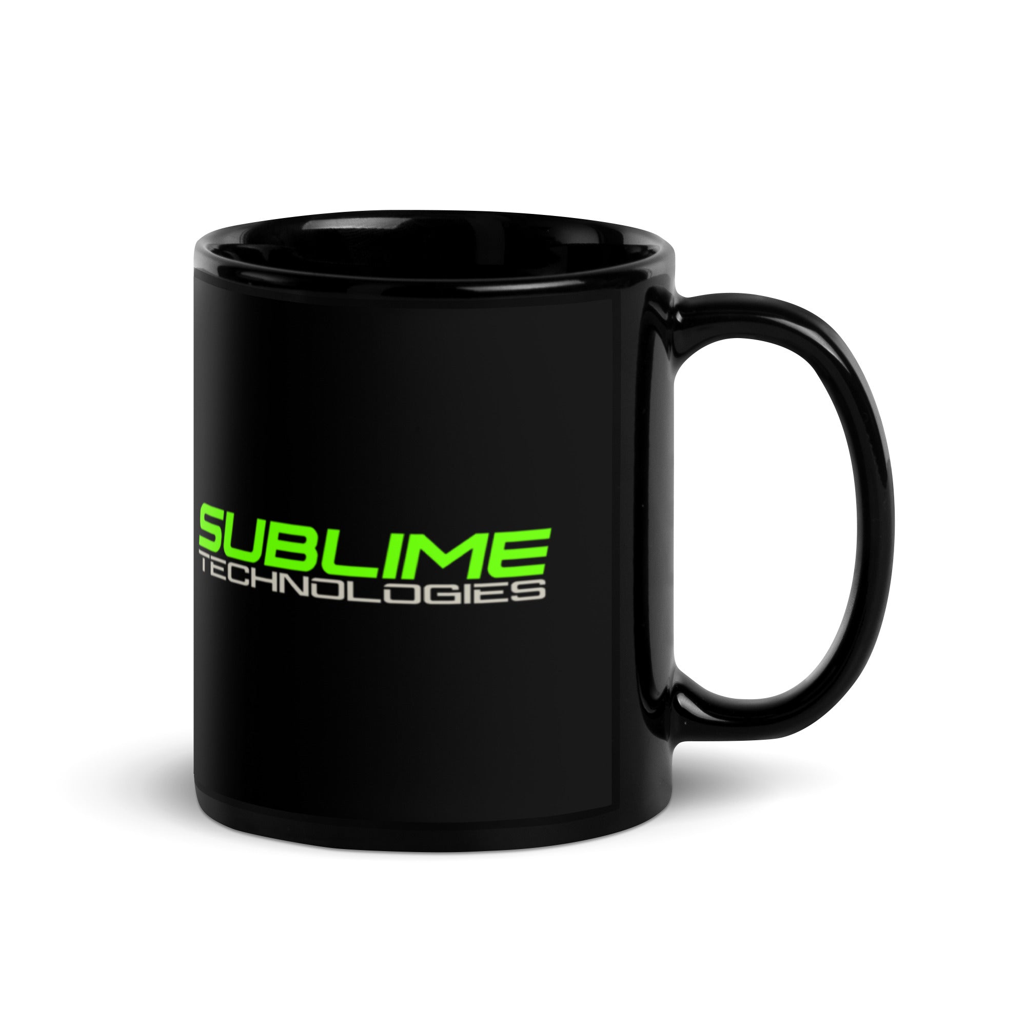 Black Glossy Mug
